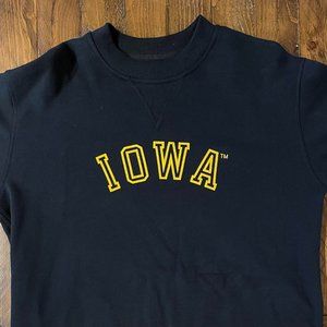 Hillflint Iowa Crewneck Sweatshirt (Medium - M) Black